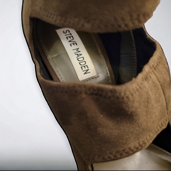 Steve Madden Tawny olive green caged heels size 9 - Picture 8 of 13